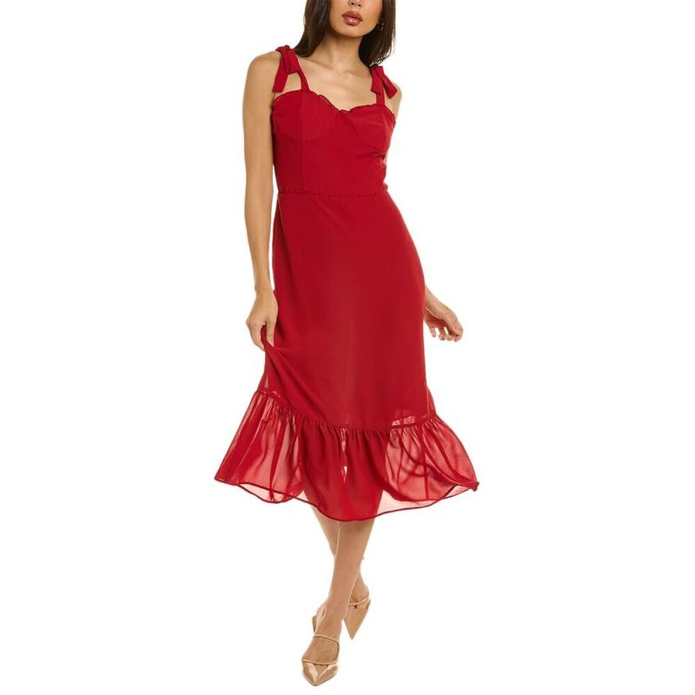 o.p.t. Toile de Jouy Midi Dress